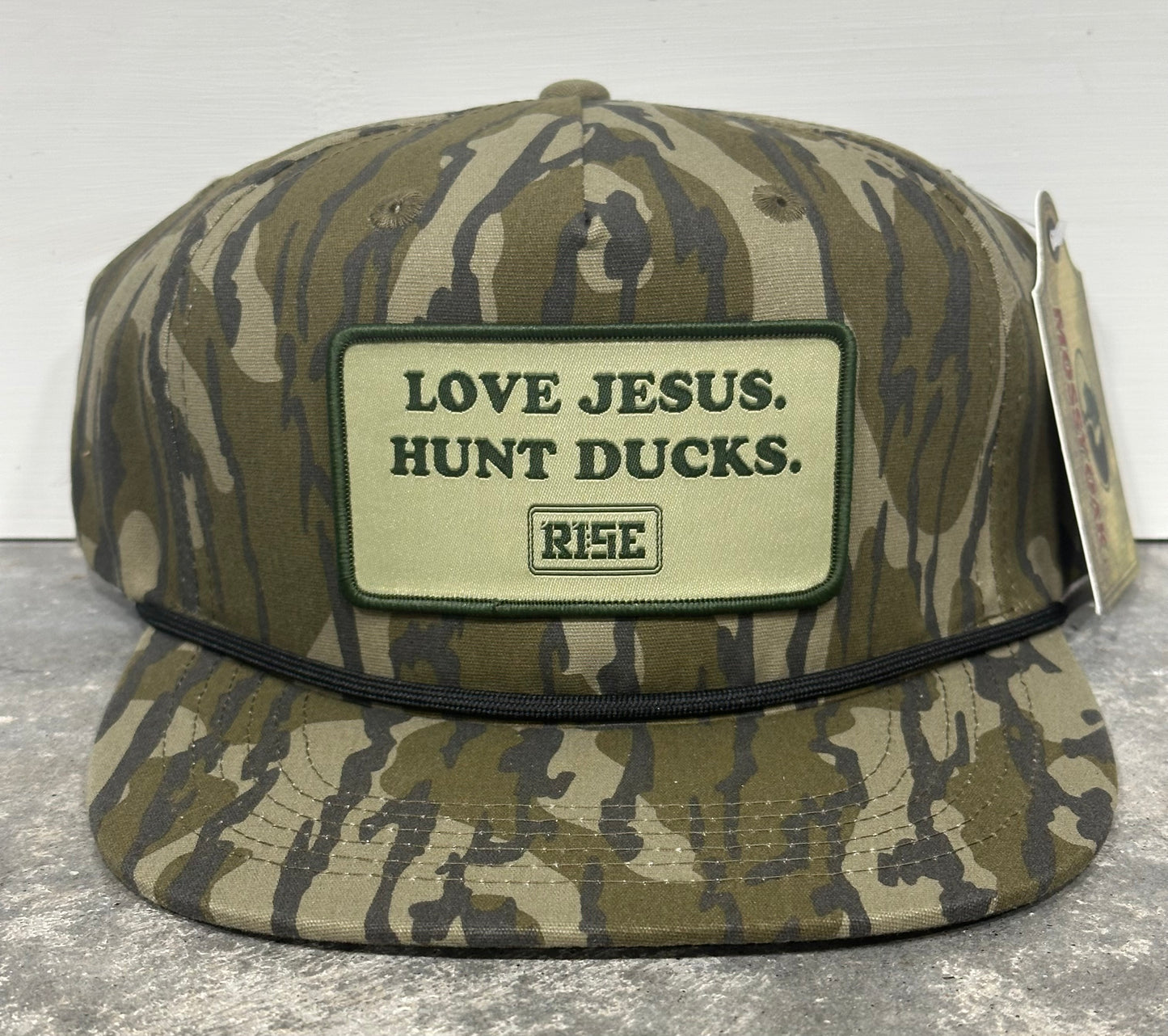 LOVE JESUS. HUNT DUCKS. Patch Hat - LOST Goat Rope