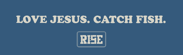 LOVE JESUS. CATCH FISH. - BUMPER STICKER