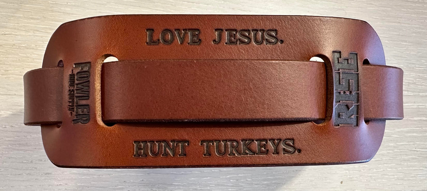RISE X FOWLER - LOVE JESUS. HUNT TURKEYS. - Turkey Tote