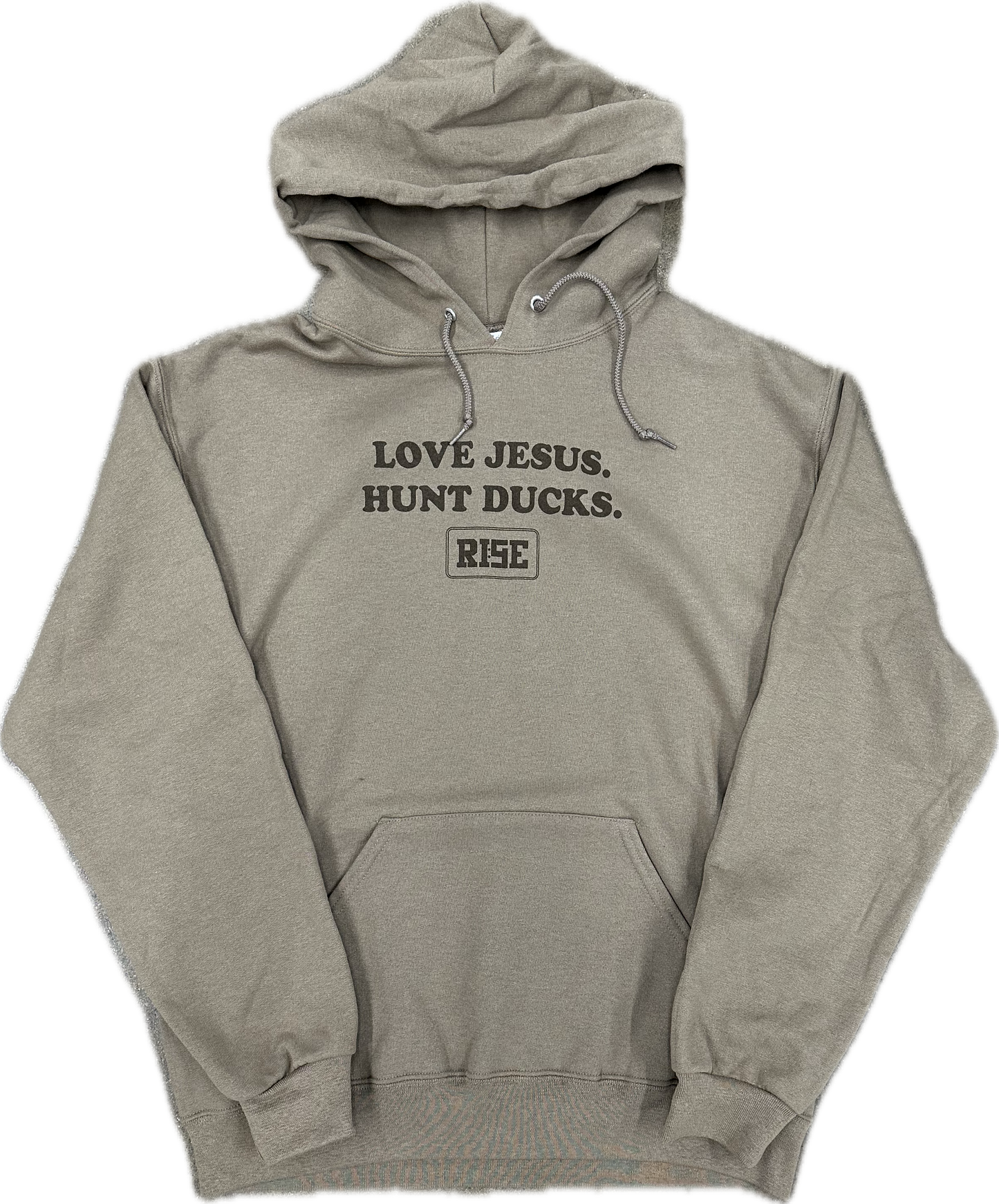 LOVE JESUS. HUNT DUCKS. - Hooded Sweatshirt