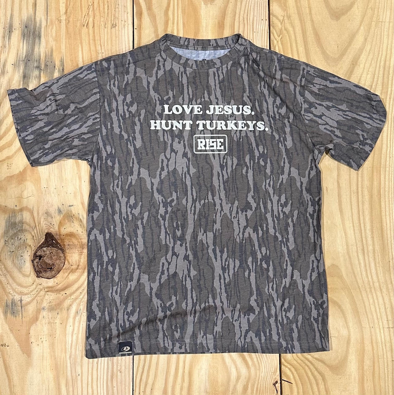 LOVE JESUS. HUNT TURKEYS. Tee