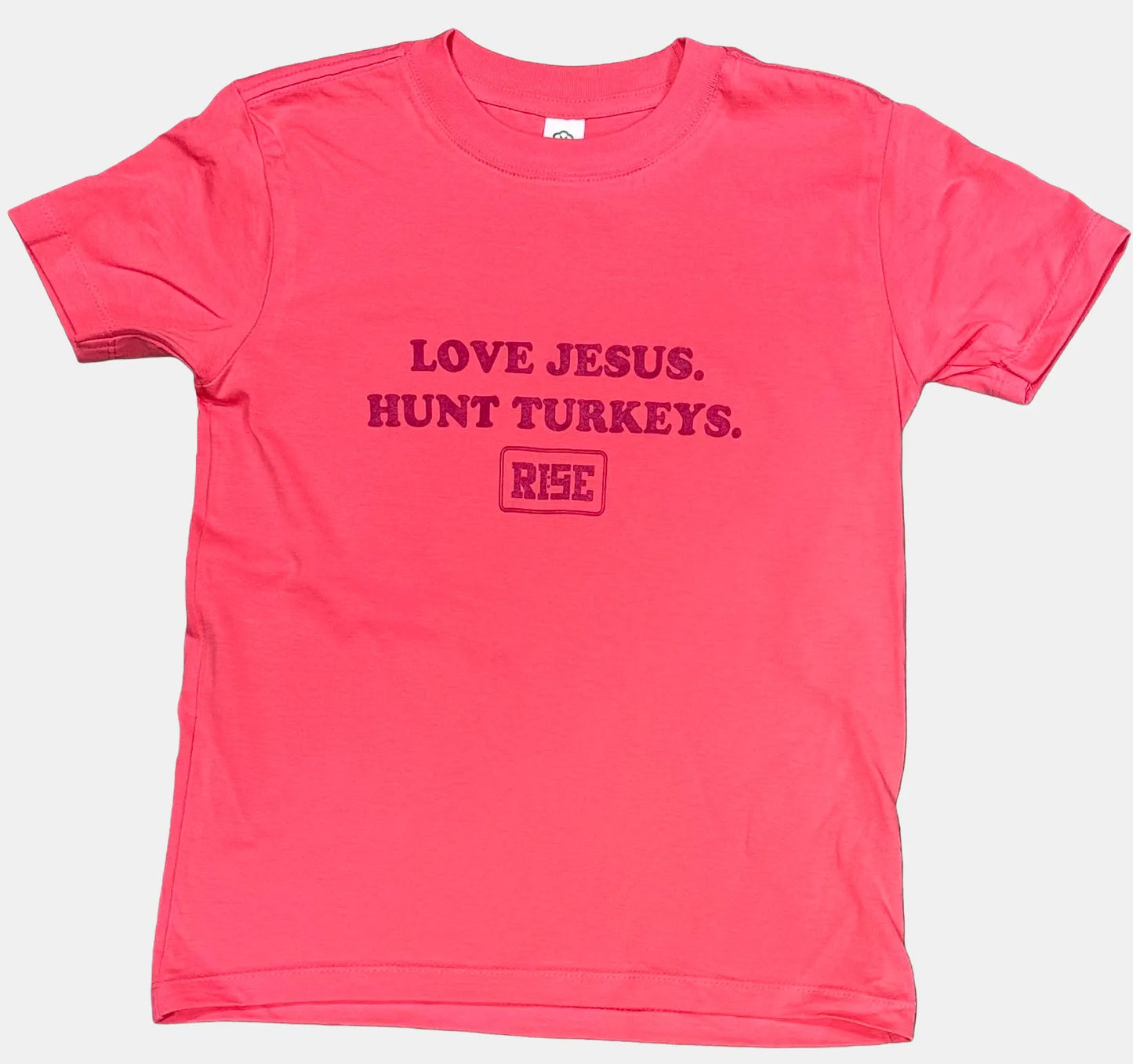 LOVE JESUS. HUNT TURKEYS. - Youth Tee