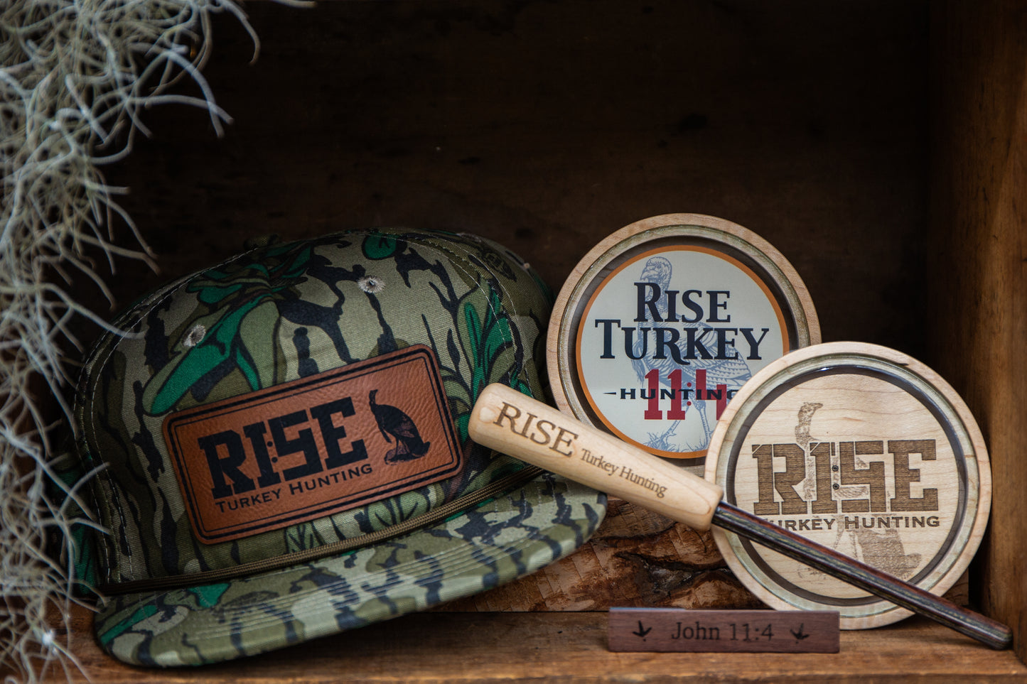 RISE X Squatchy Game Calls - Curly Maple Pot Call