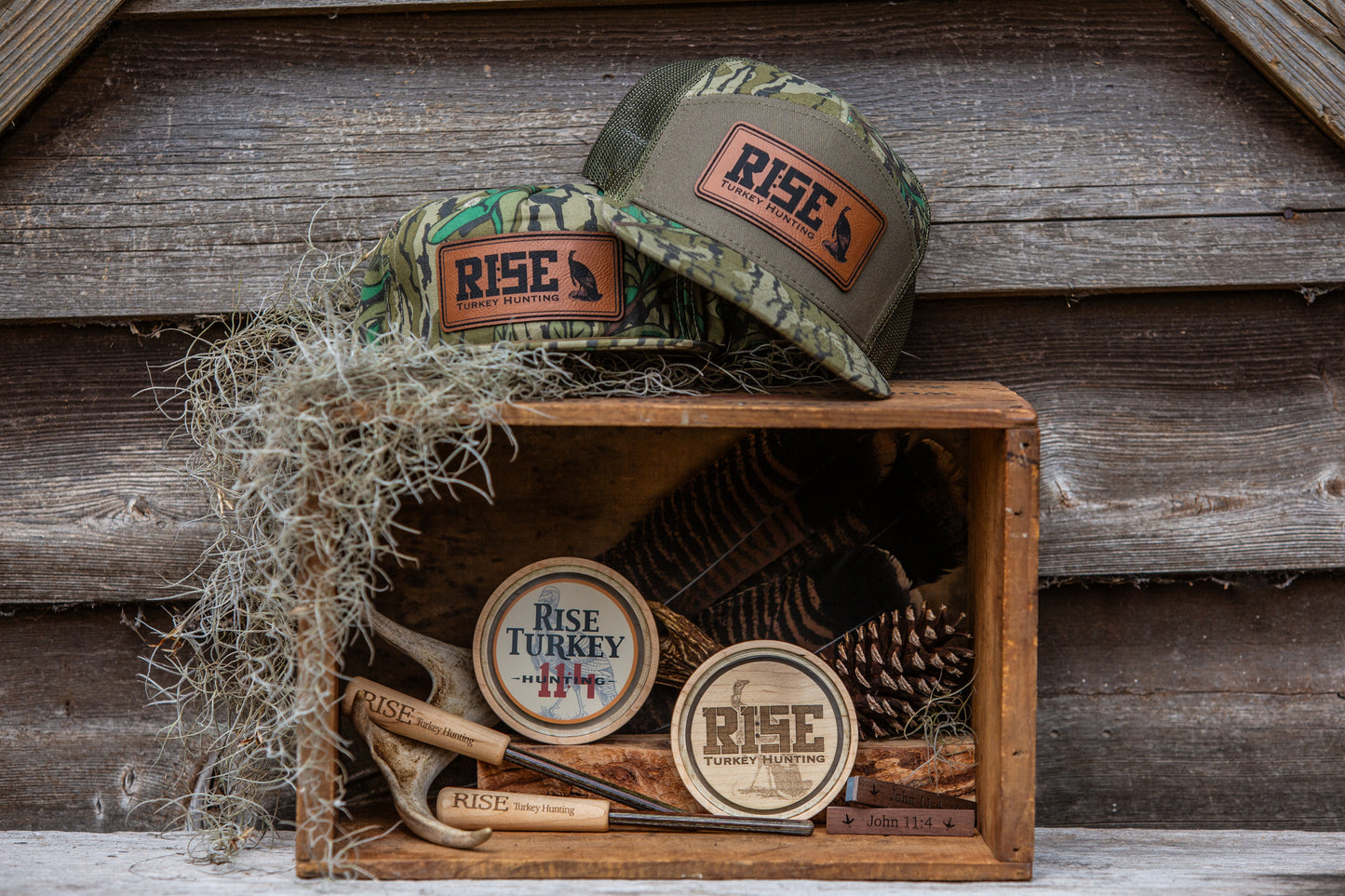 RISE X Squatchy Game Calls - Curly Maple Pot Call