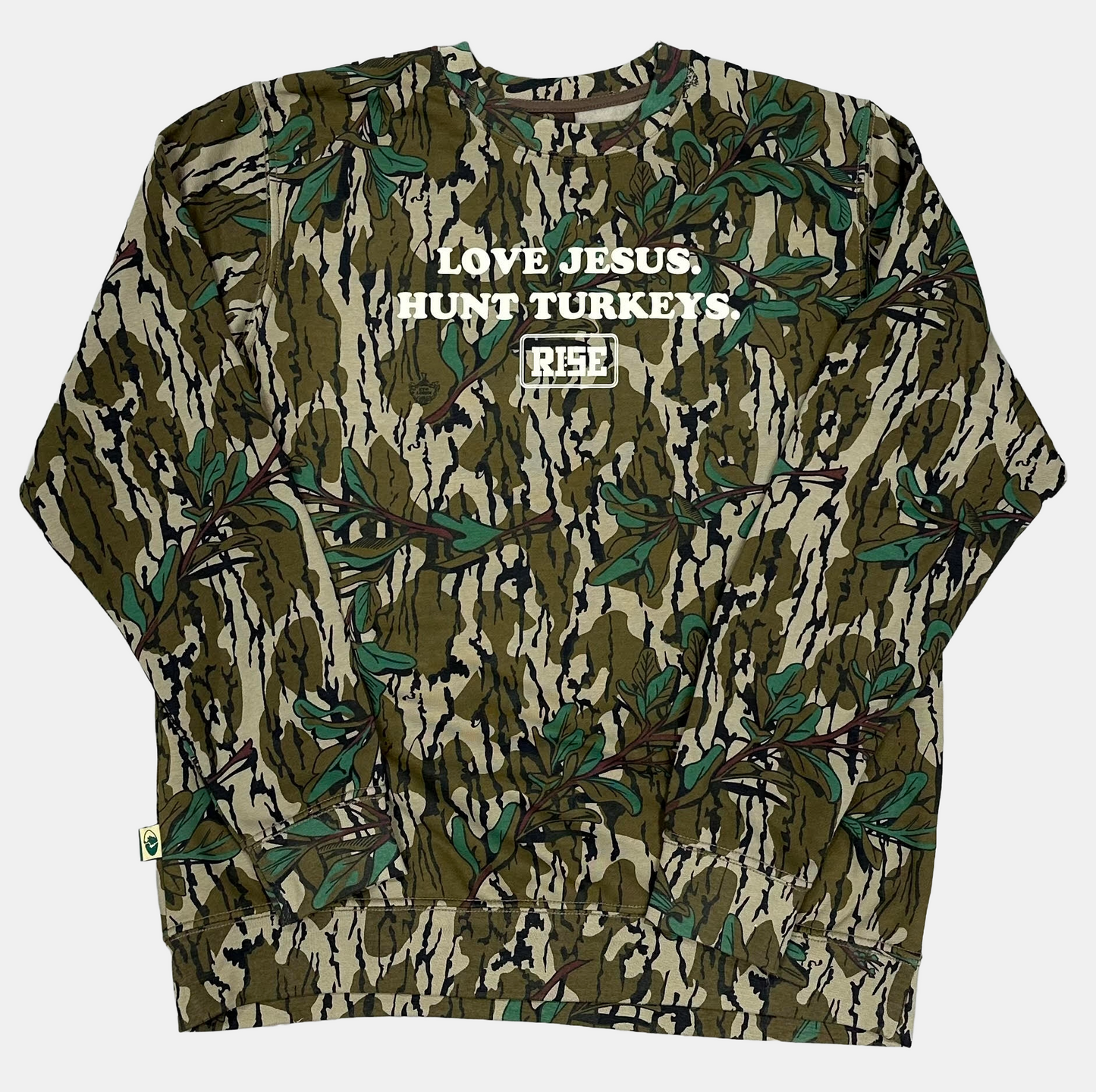 LOVE JESUS. HUNT TURKEYS. - Crewneck Sweatshirt
