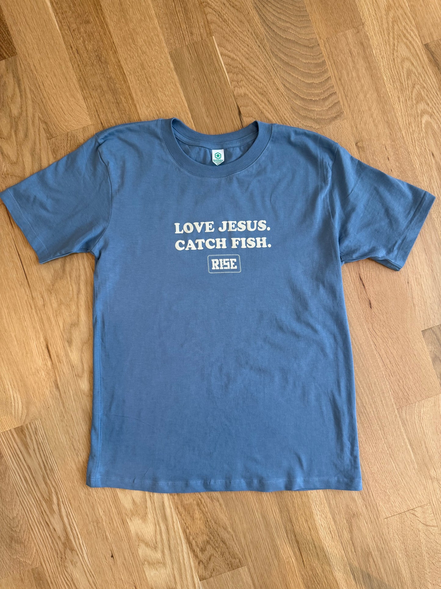 LOVE JESUS. CATCH FISH. - Youth Tee