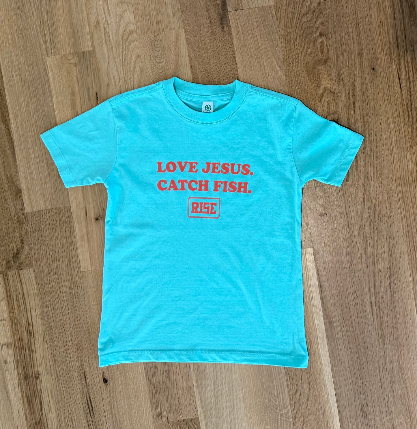 LOVE JESUS. CATCH FISH. - Youth Tee