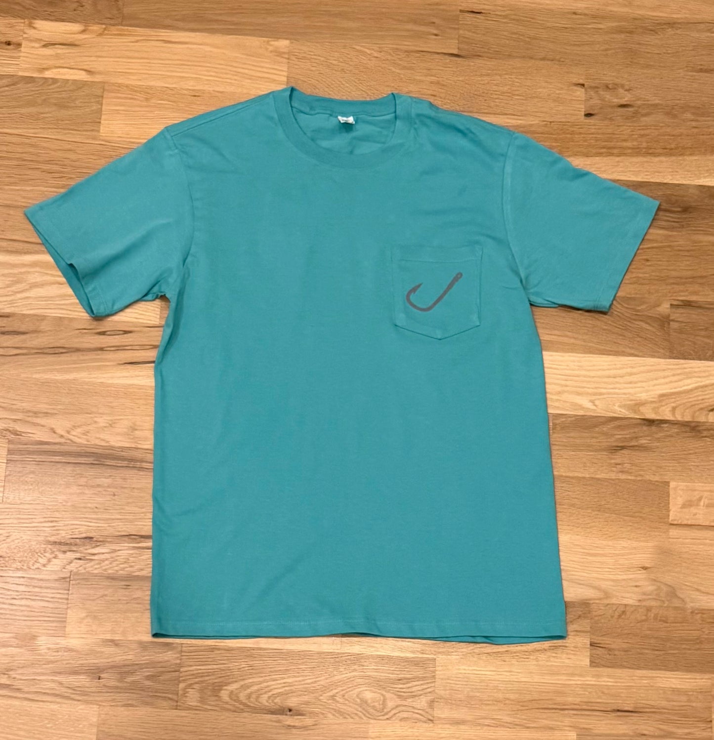LOVE JESUS. CATCH FISH. - Pocket Tee