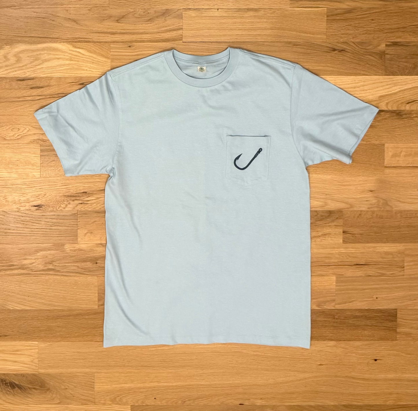 LOVE JESUS. CATCH FISH. - Pocket Tee