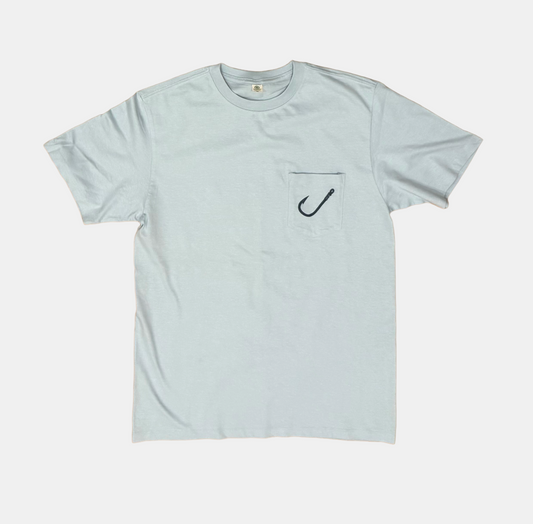 LOVE JESUS. CATCH FISH. - Pocket Tee