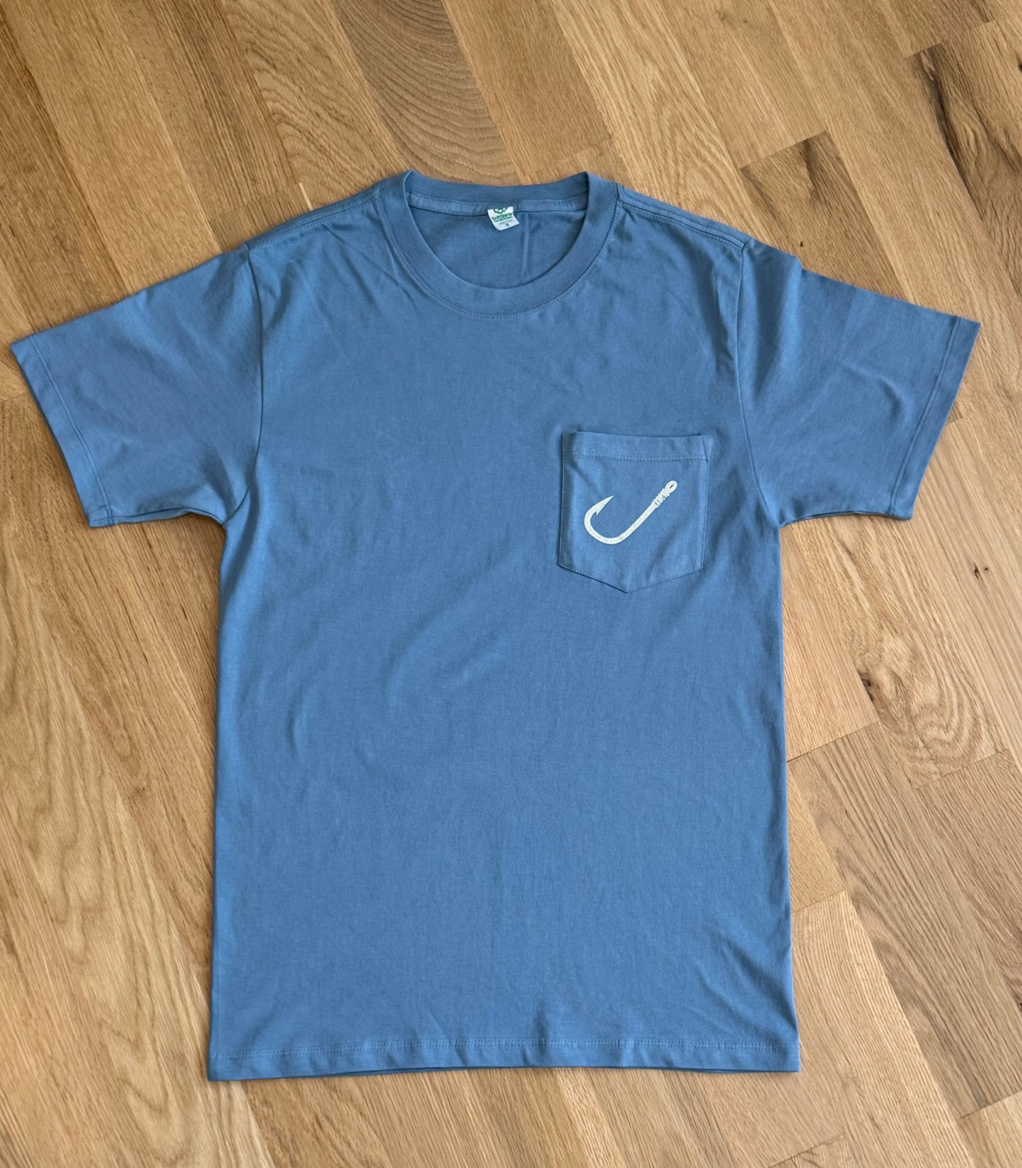 LOVE JESUS. CATCH FISH. - Pocket Tee