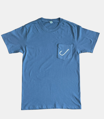 LOVE JESUS. CATCH FISH. - Pocket Tee