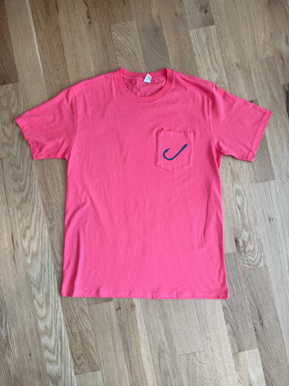 LOVE JESUS. CATCH FISH. - Pocket Tee