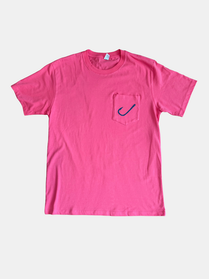 LOVE JESUS. CATCH FISH. - Pocket Tee