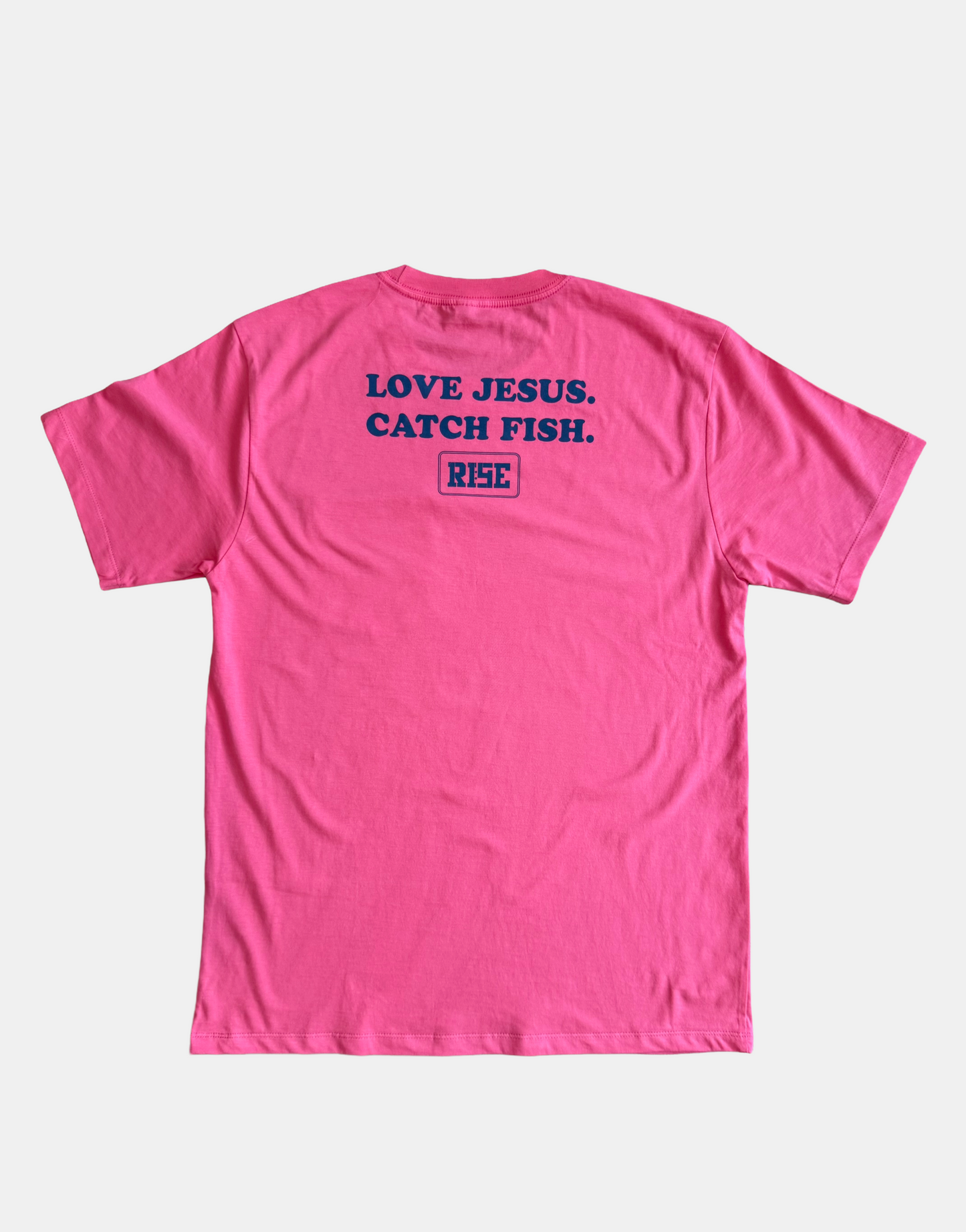 LOVE JESUS. CATCH FISH. - Pocket Tee