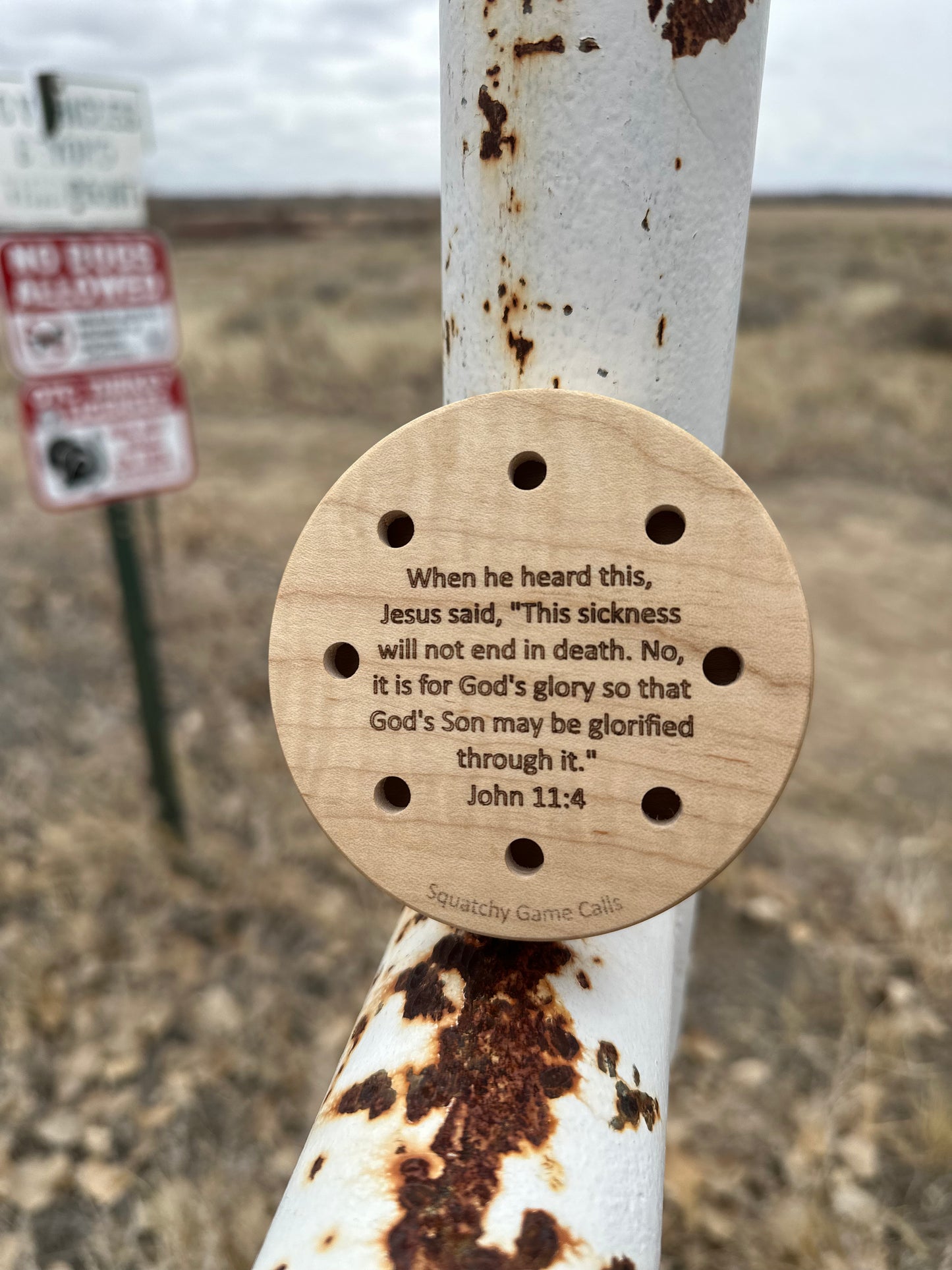 RISE X Squatchy Game Calls - Curly Maple Pot Call