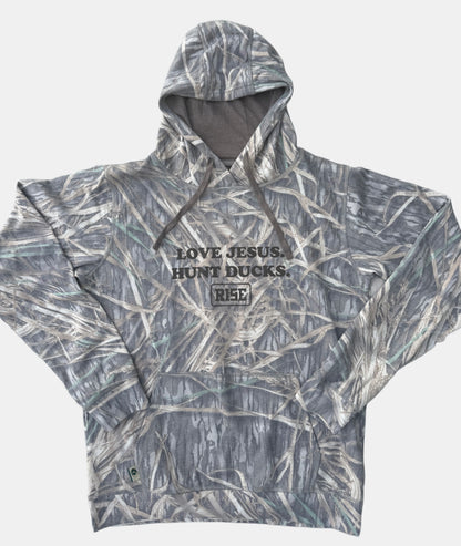 LOVE JESUS. HUNT DUCKS. - Youth Hoodie