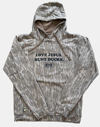 LOVE JESUS. HUNT DUCKS. - Youth Hoodie