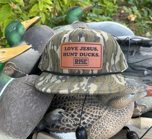 LOVE JESUS. HUNT DUCKS. - LOST Goat Rope Original Bottomland