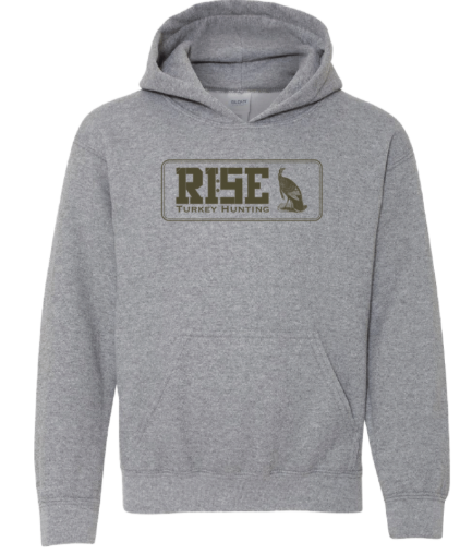 RISE Turkey Hunting - Youth Logo Hoodie