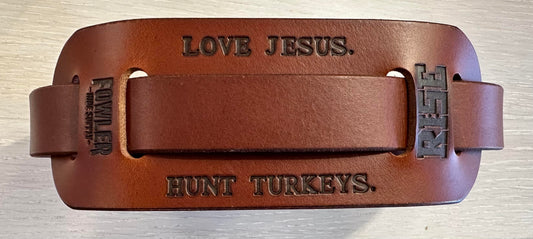 RISE X FOWLER - LOVE JESUS. HUNT TURKEYS. - Turkey Tote