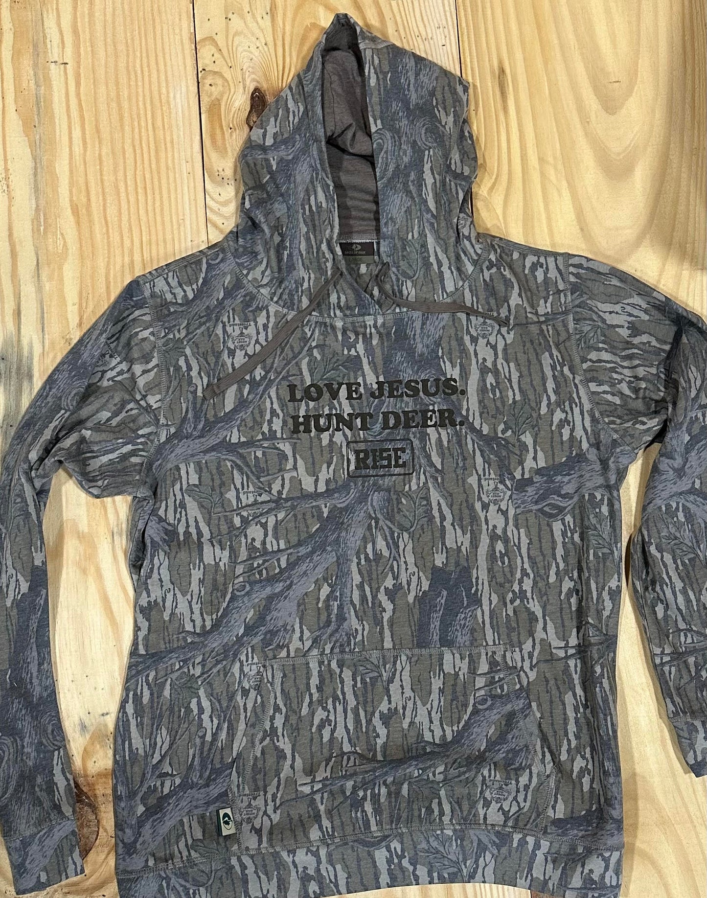 LOVE JESUS. HUNT DEER. Hooded Sweatshirt