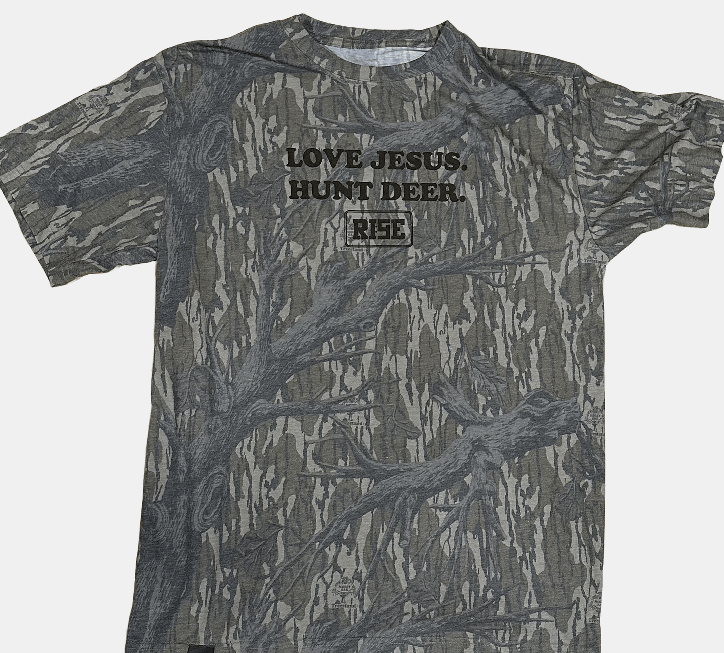 LOVE JESUS. HUNT DEER. Tee